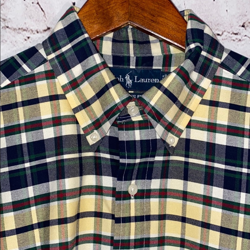 Ralph Lauren Men’s Classic Fit Plaid Shirt